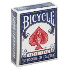 Red(26 cards) and black(26 cards). Bicycle Rider Back Mini Playing Card Decks 2 Deck Set One Red One Blue 2 5 X 1 75 X 75 Deck 1039695 Walmart Com Walmart Com