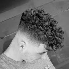 Here's a perfect guide for you about wavy hairstyles 2019! 25 Curly Fade Haircuts For Men Manly Semi Fro Hairstyles