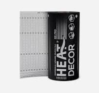 Calorique Infrared Underfloor Heating Film Kit - 80 Cm Width, Covers 0.5-20  M², Includes 230V Thermostat Controller