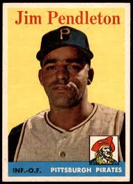 Amazon.com: 1958 Topps # 104 Jim Pendleton Pittsburgh Pirates (Baseball  Card) EX/MT Pirates : Collectibles & Fine Art
