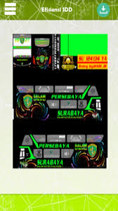 Kumpulan skin, strobo, moda dan yang berhubungan dengan bussid Download Livery Bus Simulator Indonesia Persebaya