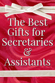 Recognize your valuable secretary or administrative assistant by showing your appreciation with a gift for administrative assistant's day. Secretary Gifts What To Get Your Assistant For The Holidays