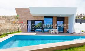 Programas de diseño de casas fachadas de casas fotos de. Obra Nueva Chalets Modernos De Lujo En Finestrat
