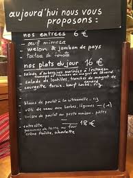 Rue de l'île monsin, 105 darse nord postal code: Menu Augustus 2018 Picture Of Le Verre A Pied Paris Tripadvisor