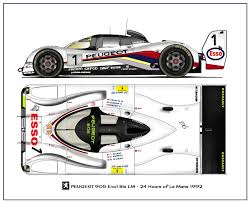 Peugeot 905 Evo1 Bis Lm 1992 Le Mans Racing Car Design Race Cars