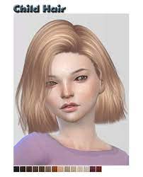 The Best Child Hair By Shojoangel Kids Hairstyles Sims Hair Sims 4
