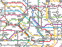 The Tokyo Subway Map by Walking Times | Tokyo Cheapo