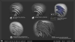 Https Gumroad Com L De Hair Zbrush Tutorial Zbrush Zbrush Hair