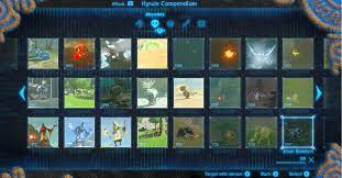 31 products found select products per page (page gets refreshed) 24 results per page 48 results per page 96 results per page 200 results per page How To Complete The Hyrule Compendium Zelda Breath Of The Wild Botw Game8