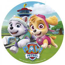 1 paw patrol figur » action pack pups. Dekora Paw Patrol Skye Und Everest Tortenaufleger O 20 Cm Tortenboutique