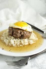 Loco Moco With Cauliflower Rice A Clean Plate Recipe Loco Moco Recipes Food