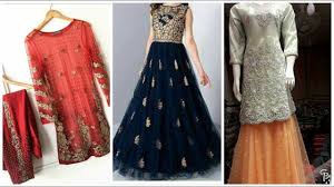 Nice Latest Stylish Party Wear Designer Dress Collection For Girls Women My Other Videos Link Designer Party Wear Dresses Party Wear Dress Collection