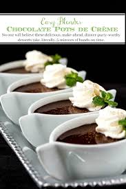 Blender Chocolate Pots De Creme Recipe In 2020 Desserts How Sweet Eats Pot De Creme