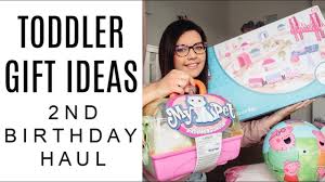 Gifts for women evolve literally by the week! Toddler Gift Ideas 2nd Birthday Gift Haul What My 2 Year Old Got For Her Birthday Youtube