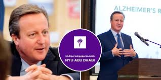 UK's Ex-Prime Minister David Cameron Will Be Teaching Politics At NYU Abu  Dhabi