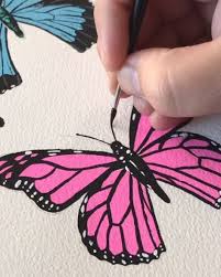 By Boelterdesignco Toile Craie Peindre Acrylique En 2020 Art De Petite Toile Art Mini Toile Art Papillon