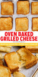 How do you cook a grilled cheese sandwich in the oven? Oven Grilled Cheese Sandwiches Yellowblissroad Com
