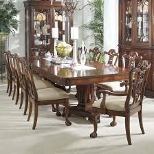 Belfort Signature Westview 819 11 Piece Dining Set With Double Pedestal Table And Ball Antique Dining Room Sets Formal Dining Room Sets Fine Furniture Design
