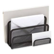 We are the manufactureres and sauppliers of high quality wire mesh and metal products in vancouver. Wire Mesh Mail Sorter With Business Card Holder 4 Sections 6 1 4 To 16 Envelopes 5 59 X 3 93 X 7 55 Matte Black