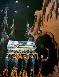 детский рисунок к сказке иван крестьянский сын и чудо юдо Nikolaj Kochergin Skazka O Mertvoj Carevne I Semi Bogatyryah Iskusstvo Illyustracii Illyustrator