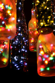 Chandabeer Christmas Lights Bottle Chandelier Crafts