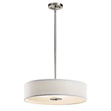 Kichler Convertible Drum Pendant Semi Flush Mount Ceiling Light Ylighting Com