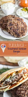 Pljeskavica Traditional Serbian Burger Recipe Recipe Recipes Food Burger Recipes