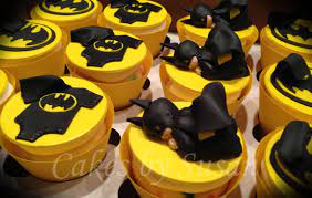 Batman Baby Shower Cupcakes Baby Batman Batman Baby Shower Baby Shower Cupcakes