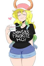 Festive Lucoa by JinuSenpai | Miss Kobayashi's Dragon Maid | Miss  kobayashi's dragon maid, Sexy anime, Kobayashi san chi no maid dragon