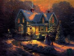 Here are hd christmas wallpapers for desktop. Christmas Wallpaper Free Wallpaper Downloads 3d Christmas Cottage Cozy Christmas Pictures