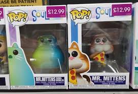 Like every soul before her, 22 has been through the personality pavilions, which explains her endearing sarcasm, quick wit and occasional moodiness. First Look At Pixar Souls Mr Mittens Funko Pops Newtoynews Com Exclusive News For Pop Culture Toys And Releases