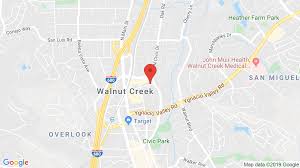 Walnut Creek California Map