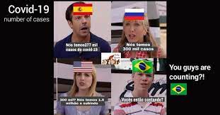 Gringa Brazilien On Twitter Tragic Funny Covid 19 Meme Doing The Rounds In Brazil Via Yvimcarneiro Many Others