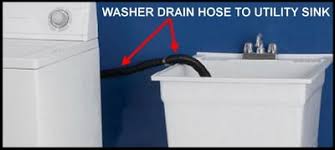 Find deals on products on amazon. Washing Machine In Garage Where Do I Let It Drain Utility Sink Standpipe Sink Drain