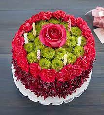 You can send flowers on almost every occasion including commemorating an important event in life, celebrating a promotion, birthday, or. Birthday Wishes Flower Cake Purple Flower Arrangements Diy Creative Flower Arrangements Birthday Wishes Flowers