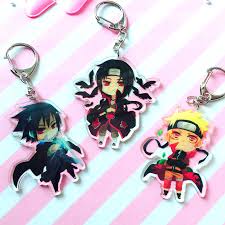 Akatsuki (暁) (roter (aka=rot) mond (tsuki=mond) bedeutet morgendämmerung) ist eine organisation von kriminellen, sogenannten nukenin, die tobi, der sich selbst als madara uchiha bezeichnet, nach eigenen angaben. Naruto Schlussel Kette Manner Acryl Mann Keychain Kakashi Gaara Sasuke Akatsuki Mitglieder Itachi Cartoon Anhanger Schlusselring Llavero Chaveiro Schlusselanhanger Aliexpress