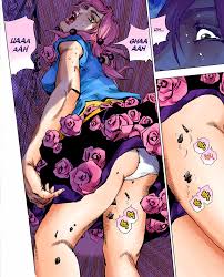 Rule 34 - Ass Attack Between Thighs Canonical Scene Colored Cropped From  Below Green Eyes Hirohiko Araki Jojos Bizarre Adventure Jojolion Manga  Nervous Nosebleed Open Mouth Panties Pink Hair Ponytails Rocks Screaming