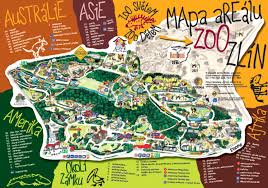 Zlín zoo (zoologická zahrada zlín) is a zoological garden located by the lešná château, situated about 10 km from the city of zlín, in zlín region in the east of the czech republic. Zoo Zlin Mapa Zoo Comic Books Comic Book Cover Book Cover