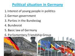 Und was sind die aufgaben dieser beiden. Political Situation In Germany 1 Interest Of Young People In Polititcs 2 German Government 3 Parties In The Bundestag 4 Bundesrat 5 Basic Law Of Germany Ppt Download