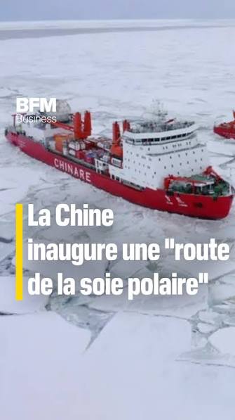La Chine inaugure une "route de la soie polaire" 🚢❄️, L'armateur chinois  Sea Legend lance la première liaison régulière de porte-conteneurs par le  grand Nord. Une traversée deux fois plus rapide que ...