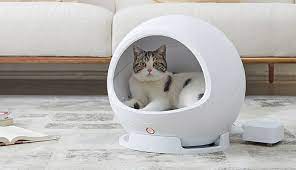 El móvil para gatos kong kitty mobile cuenta con 4 cañas con plumas brillantes, tiras de colores y peluches para que tu mascota se divierta cazando. Xiaomi Tiene La Casa Inteligente Para Gatos Que Podras Controlar Con El Movil Gadgets Cinco Dias