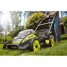 And the speed control at your fingertips make this a breeze to operate. Ryobi 40 Volt Lithium Ion 20 In Brushless Self Propelled Mower