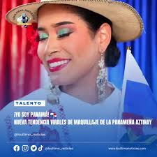 ¡YO SOY PANAMÁ! Talento panameño 🤩🇵🇦 La Influencer y makeup @Aztinay🪼  muestra nuevas tendencias de maquillaje a sus seguidores. ¿Qué tal le  pareció? #loultimo_noticias #makeup #tendencia #panama🇵🇦