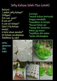 Jeli Kelapa Asian Desserts Savory Dessert Spicy Recipes
