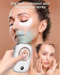 AICase Portable rechargeable personal mini neck fan handheld fan 3 Speeds  2000mah battery with LED battery display and lanyard for ...