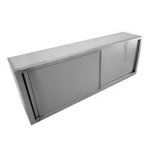 Rectangular stainless steel kitchen cupboard. Stainless Steel Commercial Kitchen Cupboards Cabinets Caterkwik