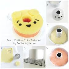 Tsum Tsum Deco Chiffon Cake Recipe Tortas Artisticas Queques Decorados Postres Decorados