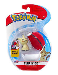 Mimikyu either brings a pokemon down with it or successfully set trick room up. Pokemon Clip N Go Mimikyu Mit Kugel Giochi Preziosi Futurartshop