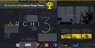 Archi Interior Design Wordpress Theme Portfolio Creative Interior Design Website Wordpress Theme Design Theme