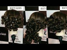 Easy Party Hairstyles Juda Hairstyle For Wedding Juda Hairstyle For Wedding Without Bun How To Youtube Party Hairstyles Hair Styles Easy Party Hairstyles
